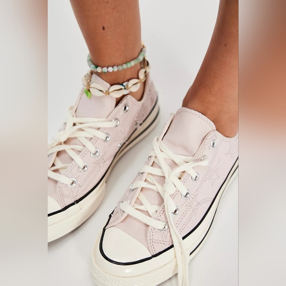 Free People Converse Chuck 70 Celestial Star Shy Flamingo Pink 9.5W / 7.5M - Picture 7 of 11